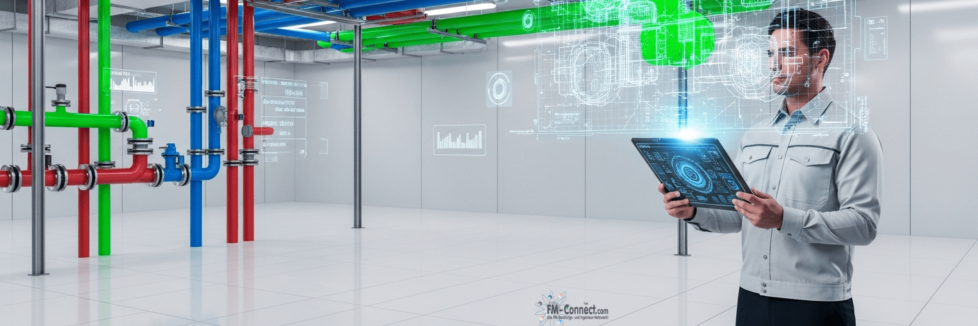 Prüfung von technischen Anlagen und Qualitätsstandards im Bauprojekt dargestellt